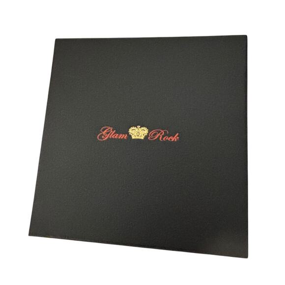 Glam Rock Midsize Miami Diamond Watch 11102D Stainless Steel Navy Patent Strap - Picture 5 of 8